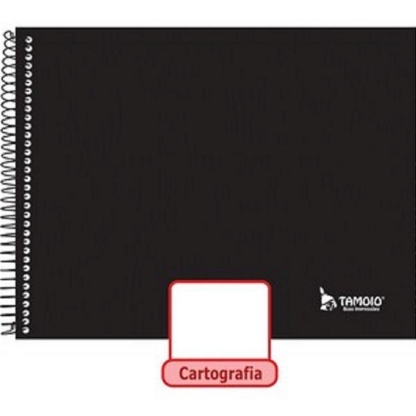 CADERNO DESENHO E CARTOGRAFIA CP ESPIRAL 48F - COR