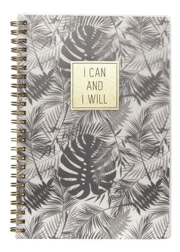 CADERNO ESPIRAL A5 PAUTADO SL-NB0006 - PR/BR