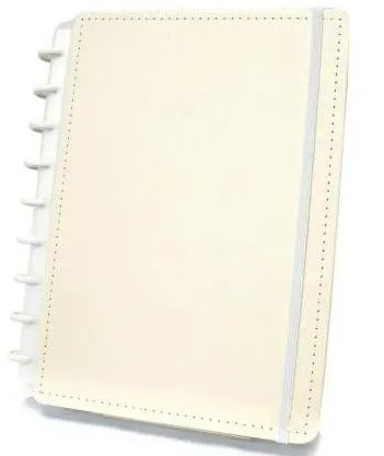 CADERNO INTELIGENTE A5 - AMARELO PASTEL - CIMD3034