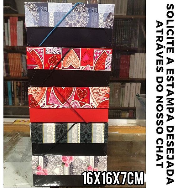 CAIXA DE PRESENTE CRIS - P (16X16X7CM)