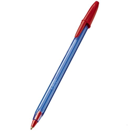 CANETA BIC SOFT 1.2 - VERMELHA