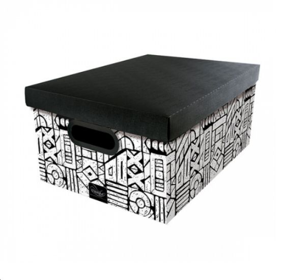 CAIXA ORGANIZADORA DELLO MEDIA ESTAMPADA - TRIBAL