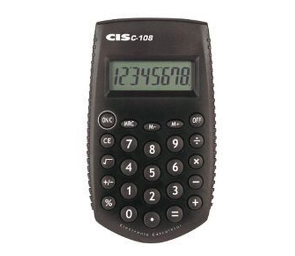 CALCULADORA DE BOLSO CIS C-108/8