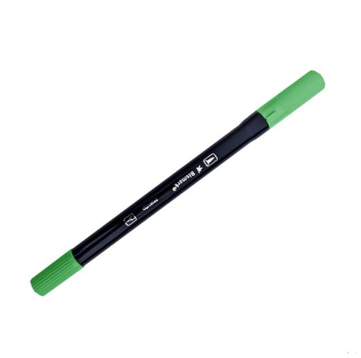 MARCADOR ARTISTICO BISMARK DUALTIP BRUSH #171 VERDE FOLHA