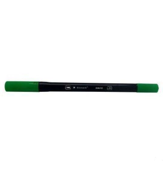 MARCADOR ARTISTICO BISMARK DUALTIP BRUSH #296 VERDE OLIVA