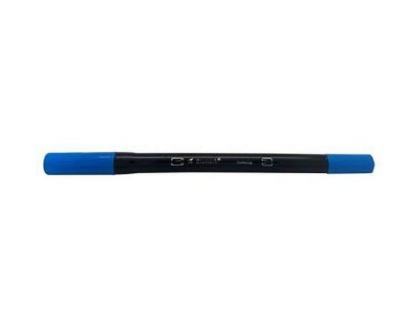 MARCADOR ARTISTICO BISMARK DUALTIP BRUSH #515 AZUL ROYAL