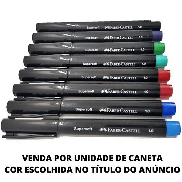 CANETA BOLIGRAFO 1.0 SUPERSOFT - ROSA