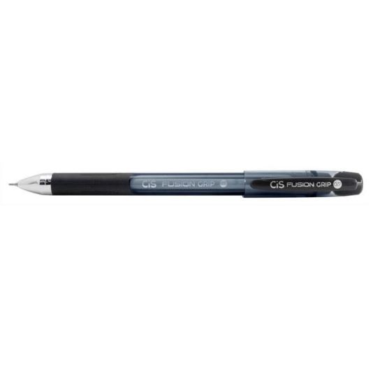 CANETA CIS FUSION GRIP 0.7 PRETA
