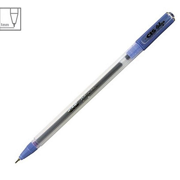 CANETA CIS GEL GELYX 1.0 - AZUL