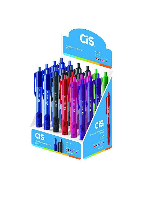 CANETA CIS LINEA RT 0.7 - ROSA