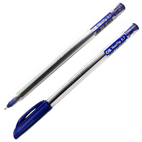 CANETA CIS NEOTIP 0.7 - AZUL