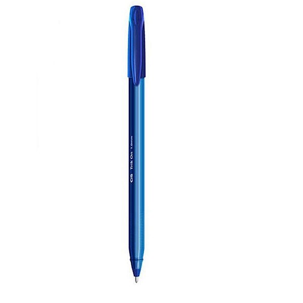 CANETA CIS TRIK ON 1.0 - AZUL