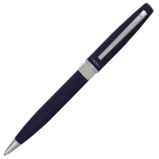 CANETA CROWN NOBLESSE - AZUL