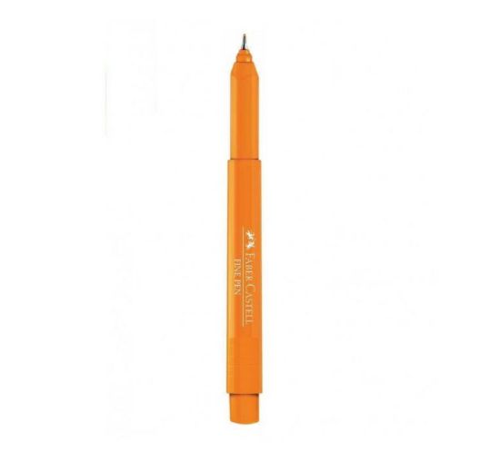 CANETA FABER FINEPEN 0,4MM - PE DE TANGERINA