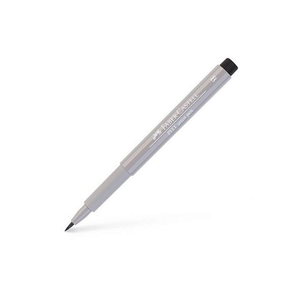 CANETA FABER PITT PINCEL - B CINZA QUENTE III 272
