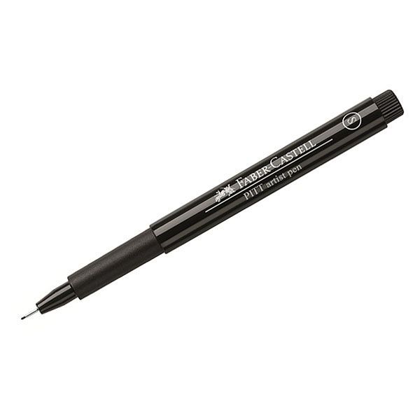 CANETA FABER PITT PINCEL - S PRETO