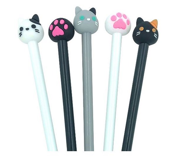 CANETA GATINHOS PATINHAS