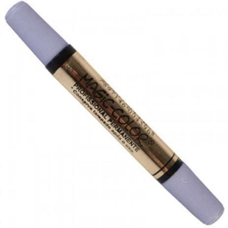 MARCADOR MAGIC COLOR PERM P. DUPLA - CG-3 CINZA FRIO