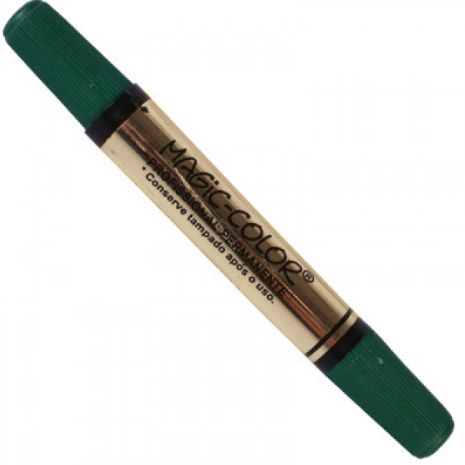 MARCADOR MAGIC COLOR PERM P. DUPLA - VERDE