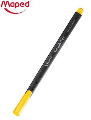 CANETA MAPED GRAPHPEPS 0.4MM - AMARELO