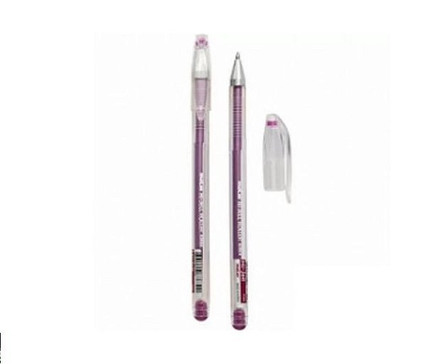CANETA MOLIN GEL METALIC - ROSA