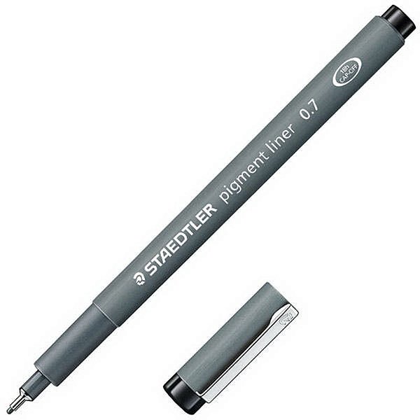 CANETA NANQUIM STAEDTLER 0.7