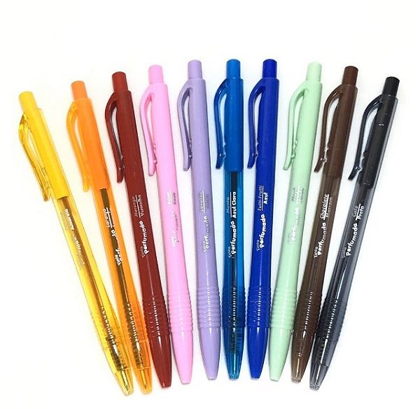 CANETA NEWPEN RETRATIL PERFUMADA