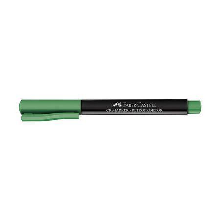 CANETA FABER P/ CD MARKER E RETROP. MEDIA - VERDE