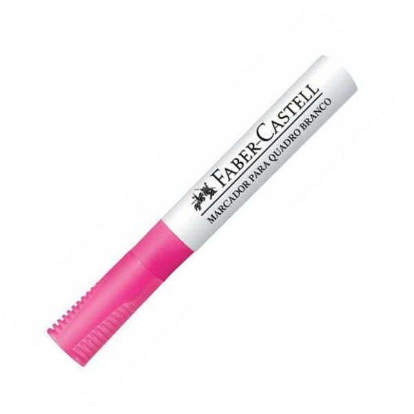 CANETA P/ QUADRO BRANCO FABER - ROSA