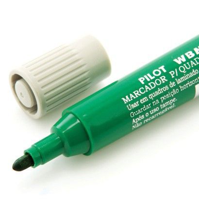 CANETA P/ QUADRO BRANCO PILOT WBM-7 VERDE RECARREGAVEL