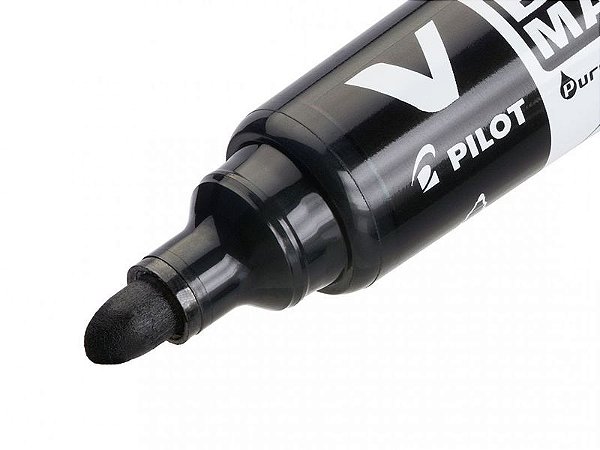 CANETA P/ QUADRO BRANCO PILOT V-BOARD MASTER RECARREGAVEL - PRETO