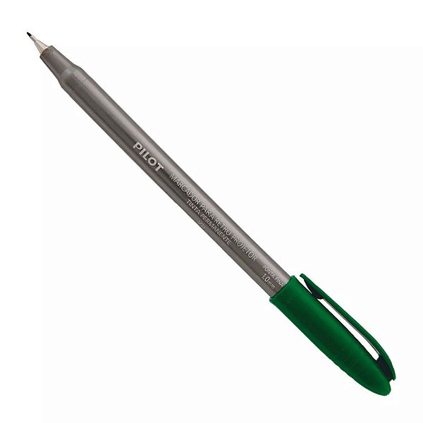 CANETA PILOT P/ RETROPROJETOR 1,0 MM VERDE