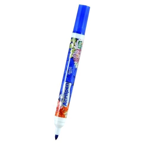 CANETA P/ TECIDO ACRILEX - AZUL TURQUESA 501