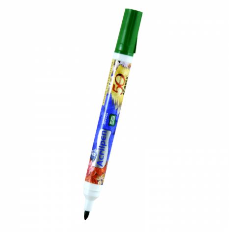 CANETA P/ TECIDO ACRILEX - VERDE MUSGO 513