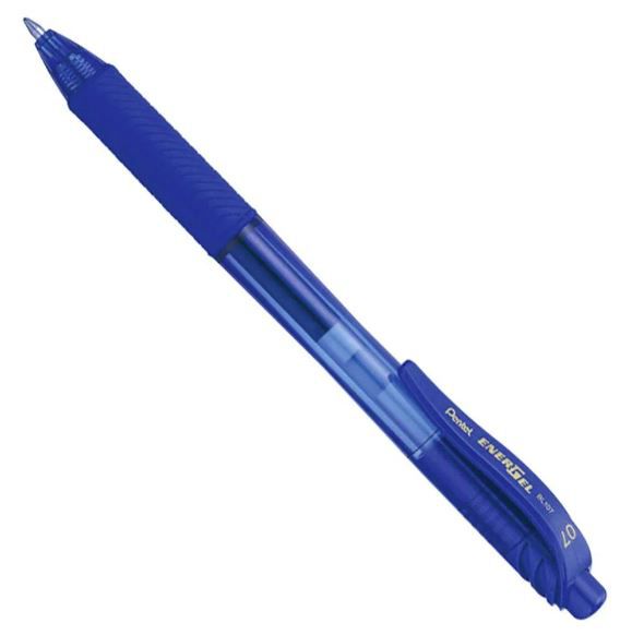 CANETA PENTEL ENERGEL X RETRATIL 0,7MM - AZUL BL107