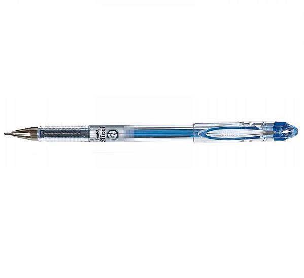 CANETA PENTEL GEL SLICCI 0,7MM - AZUL 207CO