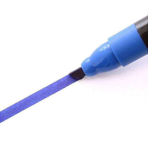 CANETA PERMANENTE FABER - AZUL