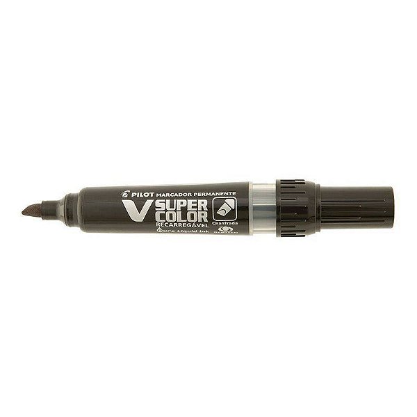 CANETA PERMANENTE PILOT RECARREGAVEL - PRETA