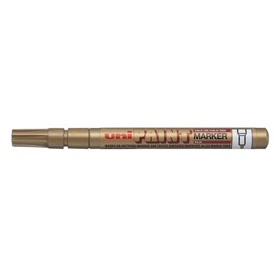 CANETA PERMANENTE UNI PAINT 0.8/1.2 MM - DOURADA