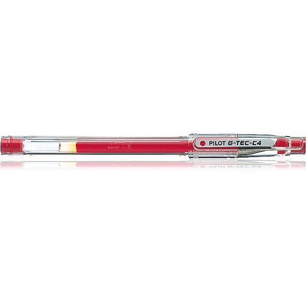 CANETA PILOT 0,4MM G-TEC VERMELHA