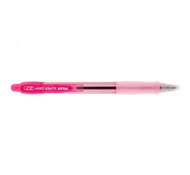 CANETA PILOT BPGP-S 0.7 GRIP ROSA NEON - RETRATIL
