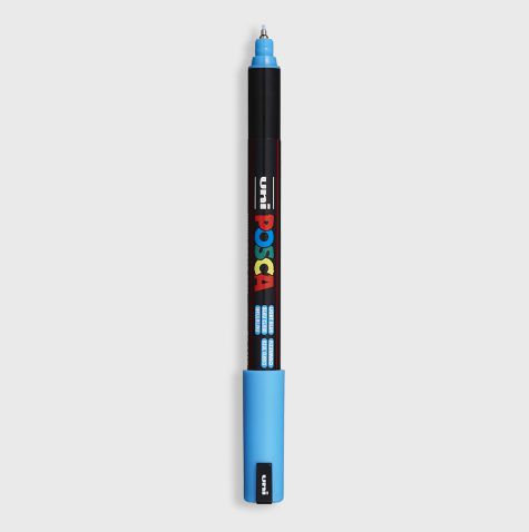 CANETA POSCA PC-1MR 0.7MM - AZUL CLARO