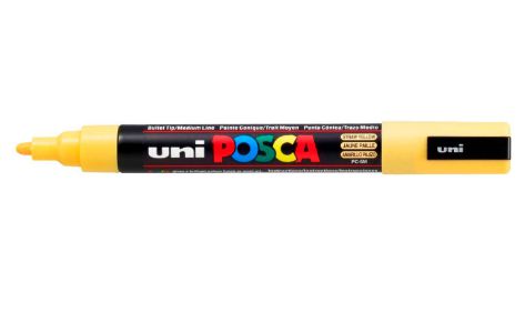 CANETA POSCA PC-5M 2.5MM - AMARELO