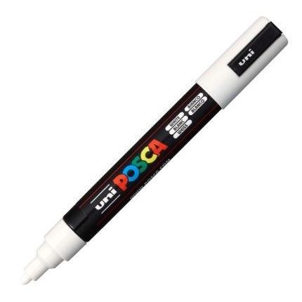 CANETA POSCA PC-5M 2.5MM - BRANCA