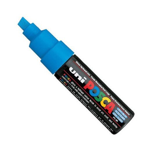 CANETA POSCA PC-8K 8MM - AZUL CLARO