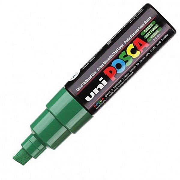 CANETA POSCA PC-8K 8MM - VERDE ESCURO