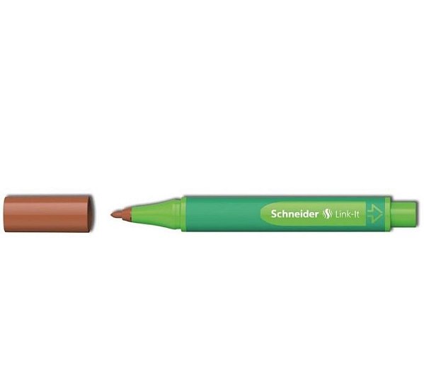 CANETA SCHNEIDER LINK-IT 1,0MM - MARROM CLARO