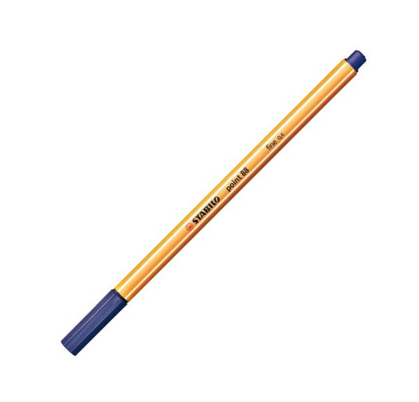 CANETA STABILO 0,4 MM - AZUL MARINHO 88/22