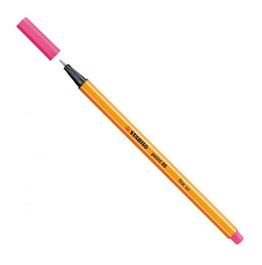 CANETA STABILO 0,4 MM - ROSA CHICLETE 88/17