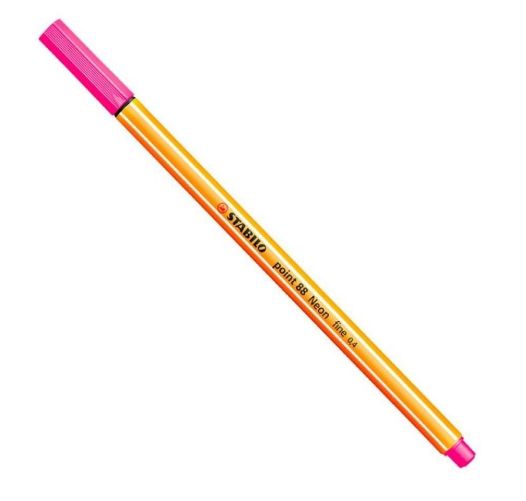CANETA STABILO 0,4 MM - ROSA NEON 88/056